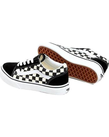 Deportivas-De-Niña-VANS-OFF-THE-WALL-ZAPATILLAS-VANS-OLD-SKOOL-NEGRO