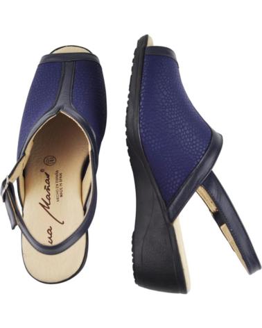 Sandalias-De-Mujer-ANGELITOS-PEEP-TOE-DESTALONADO-PIEL-CONFORT-1462-MARINO