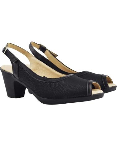 Sandalias-De-Mujer-ANGELITOS-PEEP-TOE-DESTALONADO-PIEL-CONFORT-1460-NEGRO