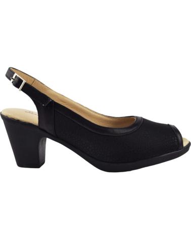 Sandalias-De-Mujer-ANGELITOS-PEEP-TOE-DESTALONADO-PIEL-CONFORT-1460-NEGRO