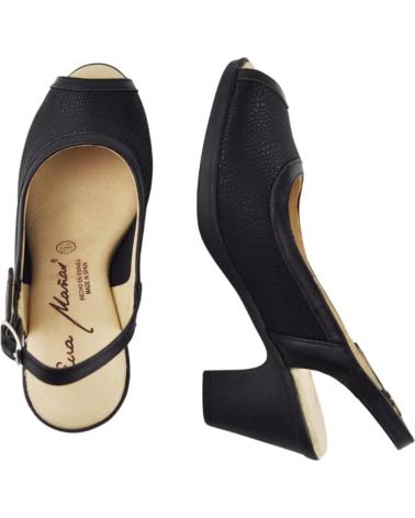 Sandalias-De-Mujer-ANGELITOS-PEEP-TOE-DESTALONADO-PIEL-CONFORT-1460-NEGRO