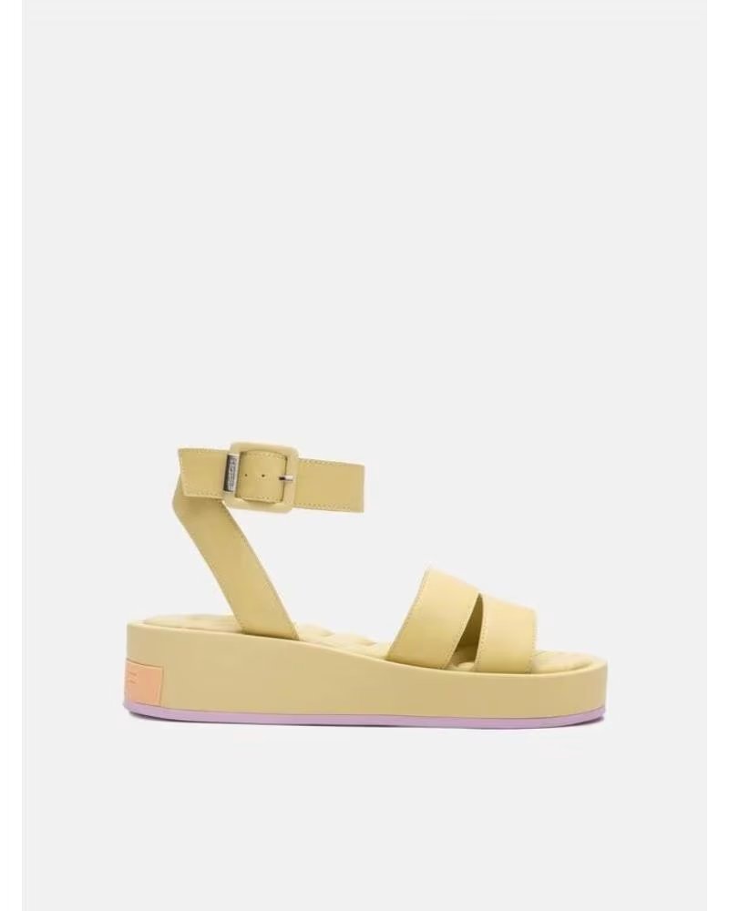 HOFF Sandalia TOWN de para mujer en piel - AMARILLO