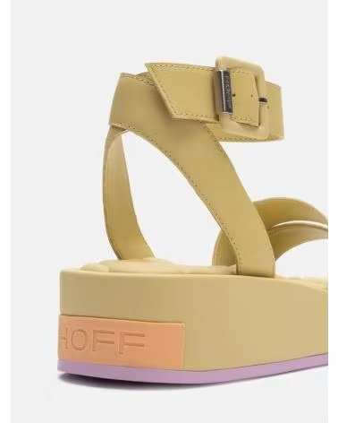 HOFF Sandalia TOWN de para mujer en piel - AMARILLO