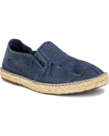 Sneaker für Herren NATURAL WORLD ZAPATILLA 330E OLD CAPRI DE HOMBRE CON SULELA DE ESPARTO - AZUL MARINO