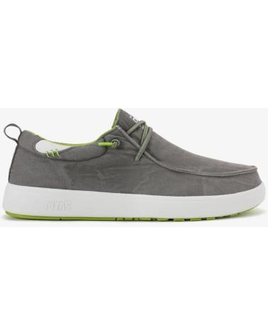Scarpe per Uomo WALK IN PITAS BIARRITZ - ZAPATO WALLABI DE ALGODON LAVADO - GRIS