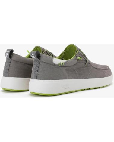 Schuhe für Herren WALK IN PITAS BIARRITZ - ZAPATO WALLABI DE ALGODON LAVADO - GRIS