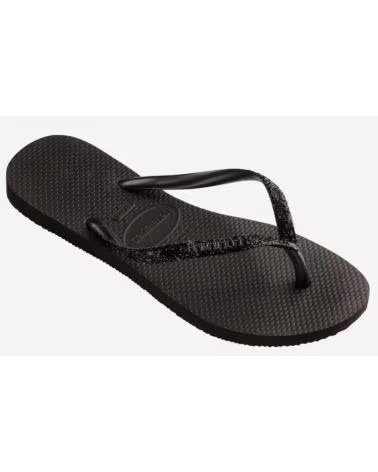 HAVAIANAS SLIM GLITTER II NEGRO