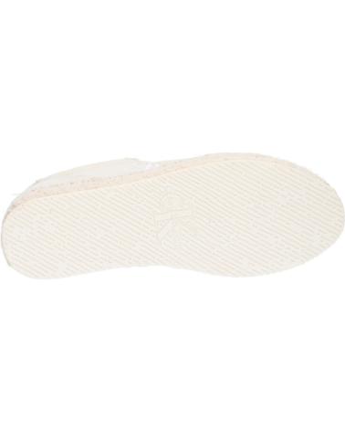 Deportivas de Mujer CALVIN KLEIN YW0YW01437 ESPADRILLE 0F9 CREAMY WHITE-BRIGHT WHITE