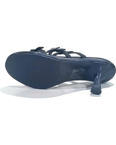 Sandalias de Mujer NOA HARMON SANDALIA VESTIR EN TEXTIL CON TACON Y PLATAFORMA NEGRO