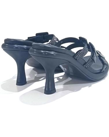 Sandalias de Mujer NOA HARMON SANDALIA VESTIR EN TEXTIL CON TACON Y PLATAFORMA NEGRO