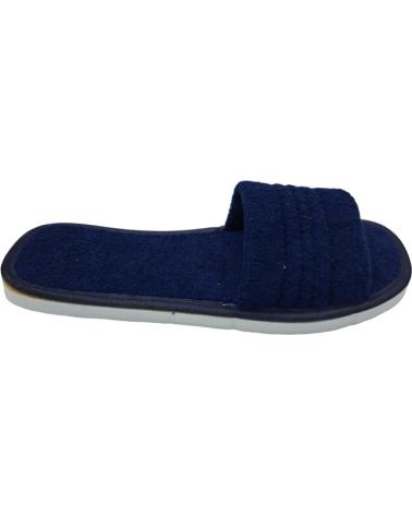 Calzado de casa de Hombre CALZADOMANIA ZAPATILLA TOALLA MARINO