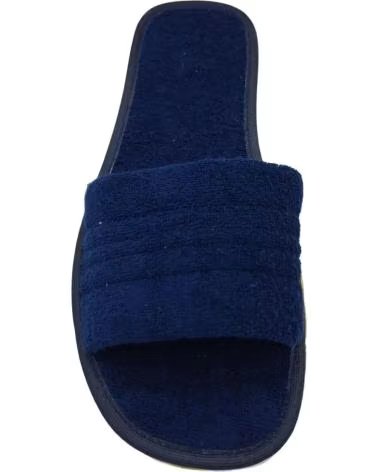 Pantufas de Homem CALZADOMANIA ZAPATILLA TOALLA MARINO