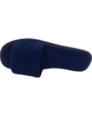 Pantufas de Homem CALZADOMANIA ZAPATILLA TOALLA MARINO