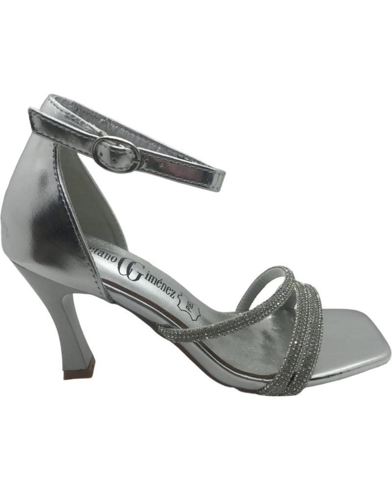 Sandalias de Mujer CAYETANO GIMENEZ SANDALIA FIESTA MUJER CAYETANO GIMENEZ 59006 P PLATA