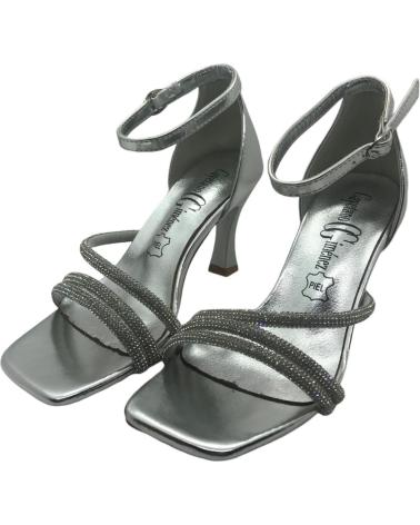 Sandalias de Mujer CAYETANO GIMENEZ SANDALIA FIESTA MUJER CAYETANO GIMENEZ 59006 P PLATA