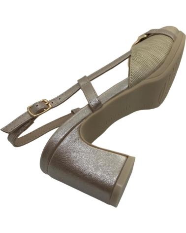 Woman Sandals MYSOFT SANDALIA FIESTA MUJER 21M144 PLATINO