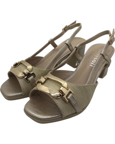 Woman Sandals MYSOFT SANDALIA FIESTA MUJER 21M144 PLATINO