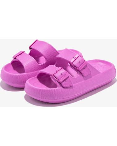 Sapatos de Mulher d franklin SANDALIAS PLANAS D FRANKLIN BLOOMER BIO MUJER ROSA ROSA