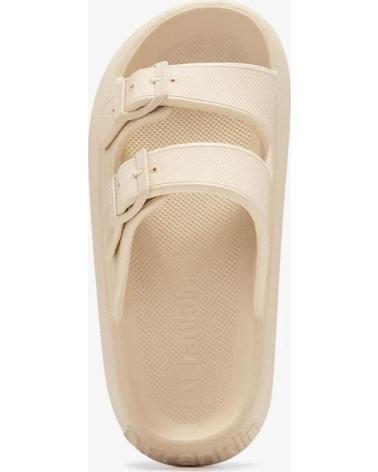 Zapatos de Mujer d franklin SANDALIAS PLANAS D FRANKLIN BLOOMER BIO MUJER BEIG BEIGE