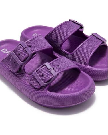 Woman Flip flops D FRANKLIN SANDALIAS PLANAS D FRANKLIN BLOOMER BIO MUJER MORADO