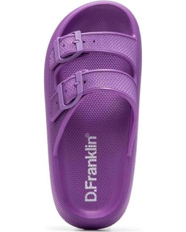 Woman Flip flops D FRANKLIN SANDALIAS PLANAS D FRANKLIN BLOOMER BIO MUJER MORADO