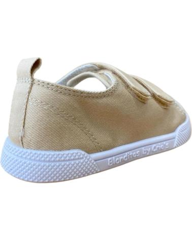 Trainers-De-Niña-CRIOS-BLANDITOS-DE-ZAPATILLA-LONA-MELON-BEIGE