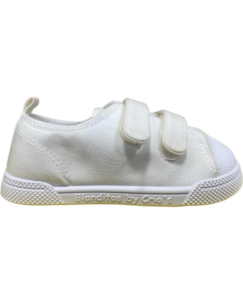Trainers-De-Niña-CRIOS-BLANDITOS-DE-ZAPATILLA-LONA-MELON-BLANCO