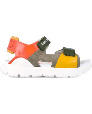 Sandali per Bambino BIOMECANICS SANDALIAS NINA MODELO 242272B COLOR VERDE MILITAR MILITAR