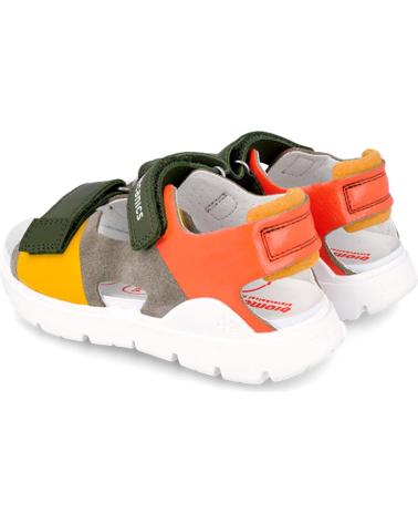 Sandali per Bambino BIOMECANICS SANDALIAS NINA MODELO 242272B COLOR VERDE MILITAR MILITAR