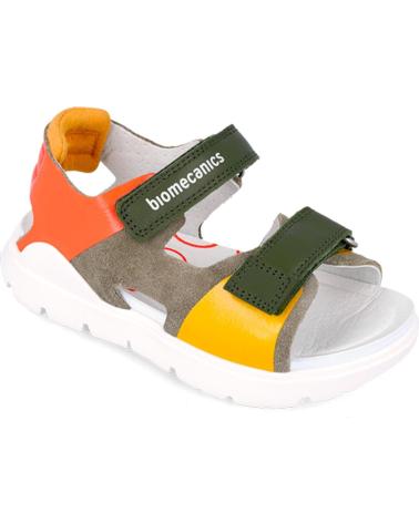 Sandali per Bambino BIOMECANICS SANDALIAS NINA MODELO 242272B COLOR VERDE MILITAR MILITAR