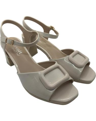 Sandalias de Mujer MYSOFT SANDALIA FIESTA MUJER 24M145 BEIG