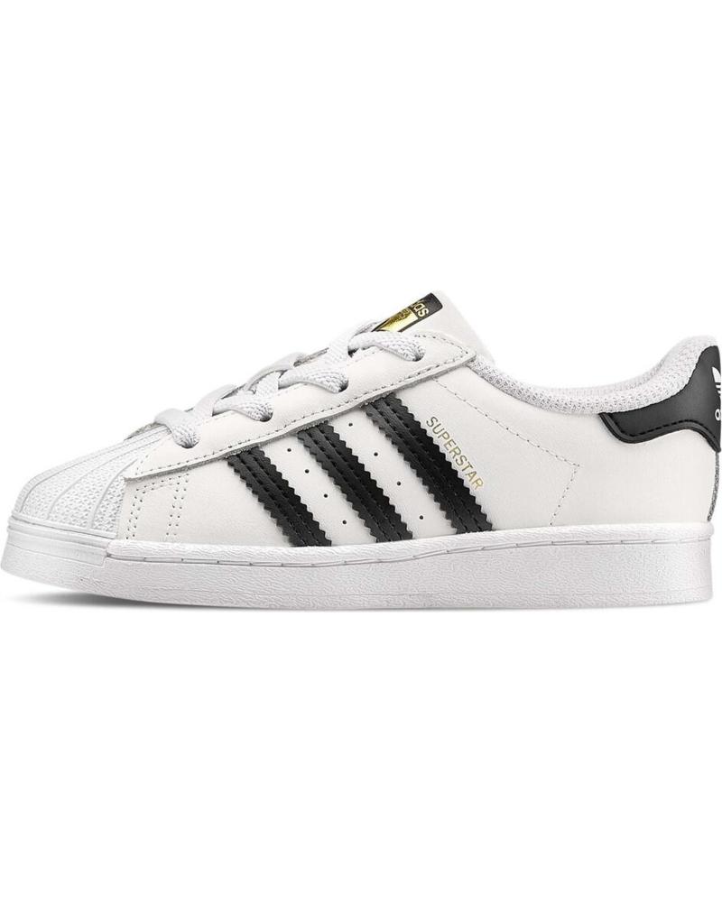 Esportes--De-Niña-ADIDAS-ZAPATILLAS-SNEAKERS-SUPERSTAR-PARA-NINOS-EN-COLOR-BLANCO