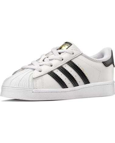 Esportes--De-Niña-ADIDAS-ZAPATILLAS-SNEAKERS-SUPERSTAR-PARA-NINOS-EN-COLOR-BLANCO