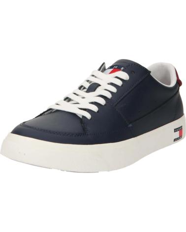 Scarpe-Sport-De-Hombre-TOMMY-HILFIGER-ZAPATILLAS-TJM-VULCANIZED-LEATHER-01341-C87