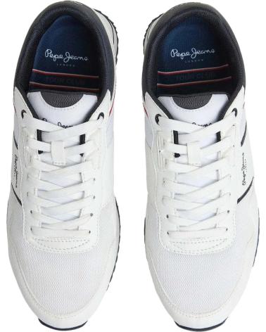 Sapatilhas de Homem PEPE JEANS PMS30996-800 TOUR CLUB WHITE