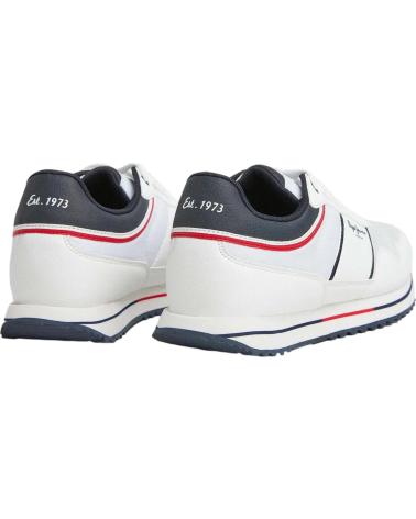 Sapatilhas de Homem PEPE JEANS PMS30996-800 TOUR CLUB WHITE