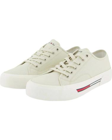 Scarpe sport per Uomo TOMMY HILFIGER ZAPATILLAS CASUAL HOMBRE LACE UP CANVAS EM0EM01155-ACU BLANCO