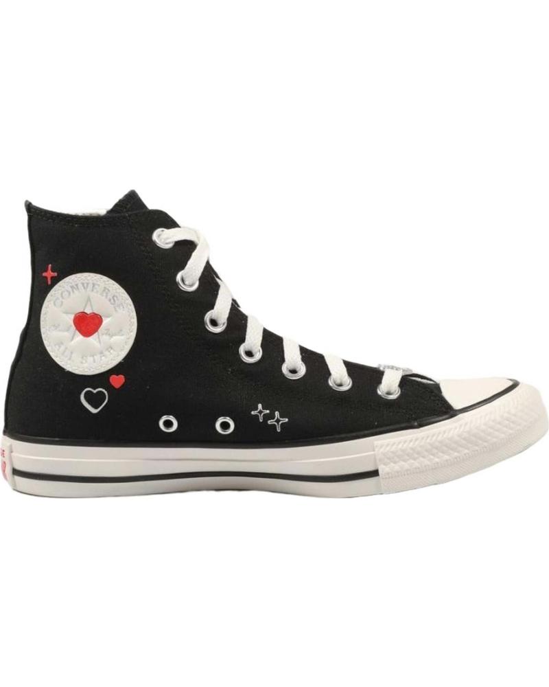 Sneaker für Damen und Herren und Mädchen und Junge CONVERSE MODELO CHUCK TAYLOR ALL STAR PARA MUJER COLOR NEGRO