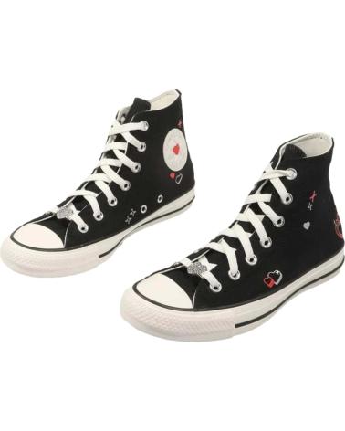 Sneaker für Damen und Herren und Mädchen und Junge CONVERSE MODELO CHUCK TAYLOR ALL STAR PARA MUJER COLOR NEGRO