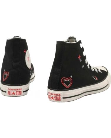 Sneaker für Damen und Herren und Mädchen und Junge CONVERSE MODELO CHUCK TAYLOR ALL STAR PARA MUJER COLOR NEGRO