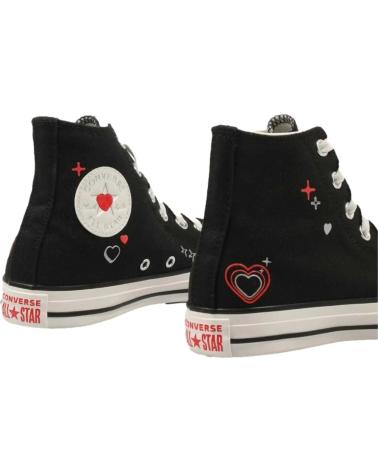 Sneaker für Damen und Herren und Mädchen und Junge CONVERSE MODELO CHUCK TAYLOR ALL STAR PARA MUJER COLOR NEGRO