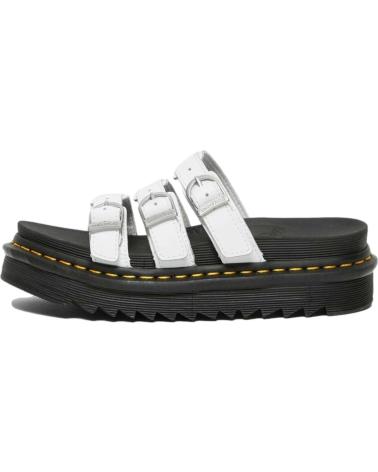 Sandalen für Damen DR MARTENS SANDALIAS DR MARTENS BLAIRE SLIDE PARA MUJER EN COLOR BLANCO