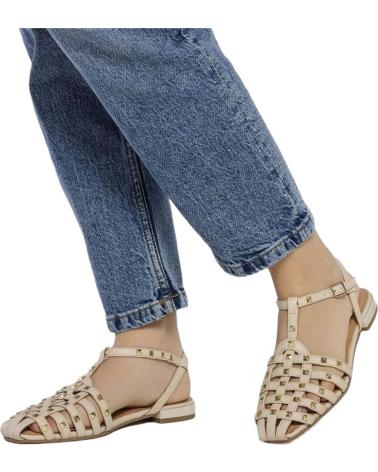 Sandalias de Mujer GIOSEPPO SANDALIAS CANBY PARA MUJER EN COLOR BEIGE NEGRO