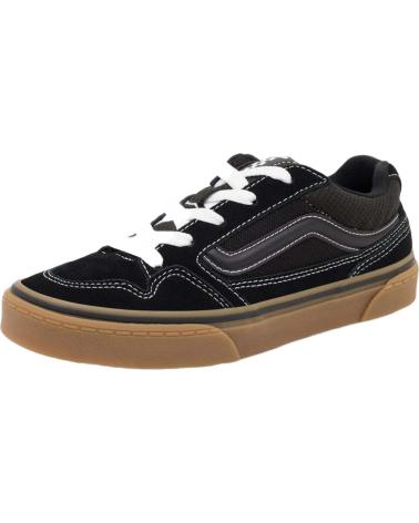 Sportif pour Fille et Garçon VANS OFF THE WALL ZAPATILLAS DE NINO VANS CALDRONE NEGRO