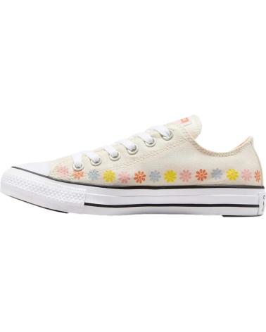 Sneaker für Damen und Mädchen CONVERSE A08107C CHUCK TAYLOR ALL STAR FLORAL GARZA-MAGMA PáLIDO-SUENO NUBOSO BLANCO