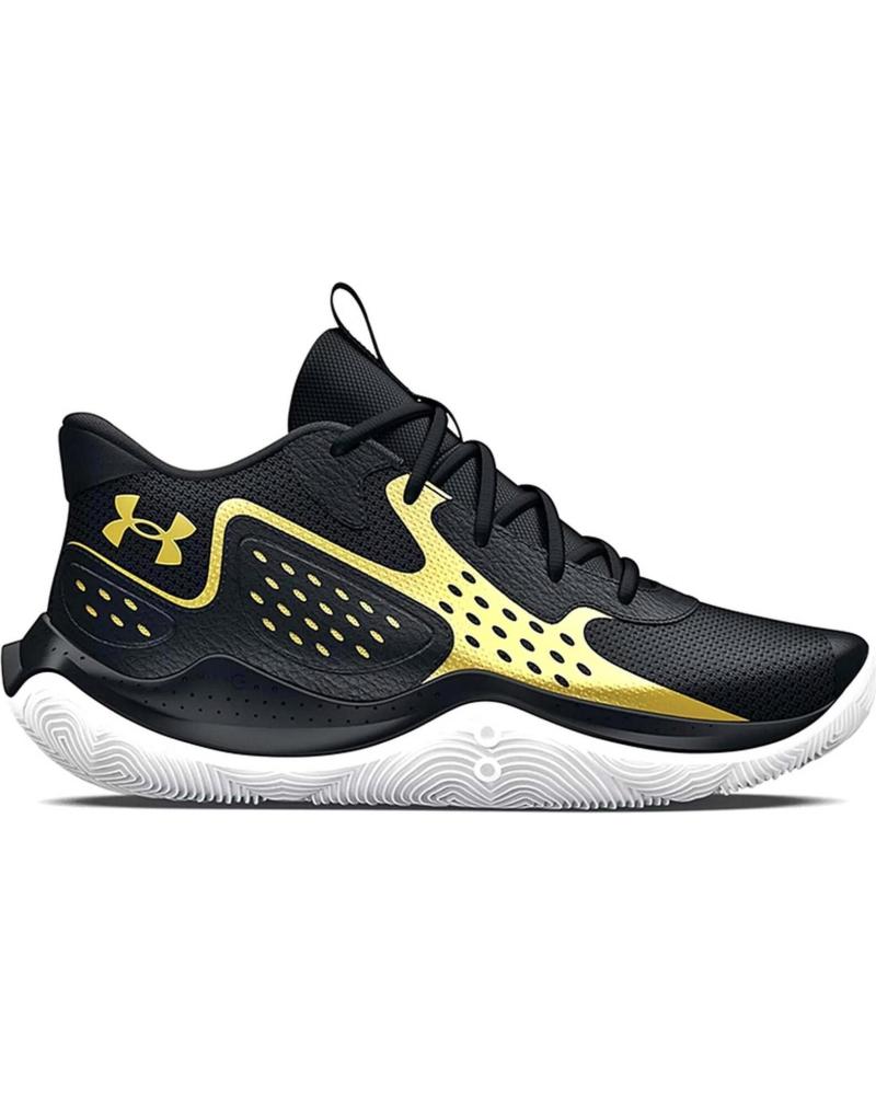 Deportivas de Mujer y Hombre UNDER ARMOUR ZAPATILLAS JET 23 NEGRO DORADO 3026634-001 NEGRO