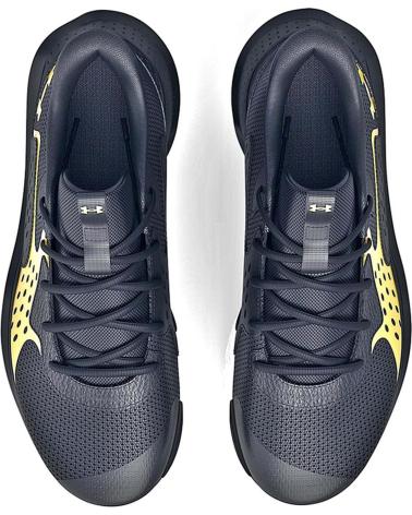 Deportivas de Mujer y Hombre UNDER ARMOUR ZAPATILLAS JET 23 NEGRO DORADO 3026634-001 NEGRO