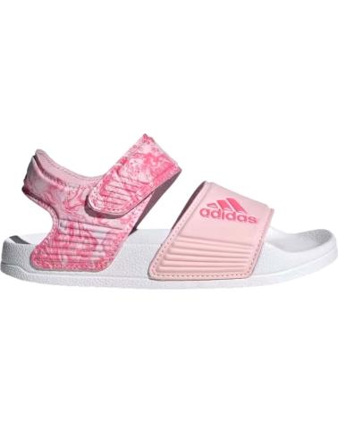 Sandales pour Fille ADIDAS SANDALIA ADILETTE PARA NINA ROSA