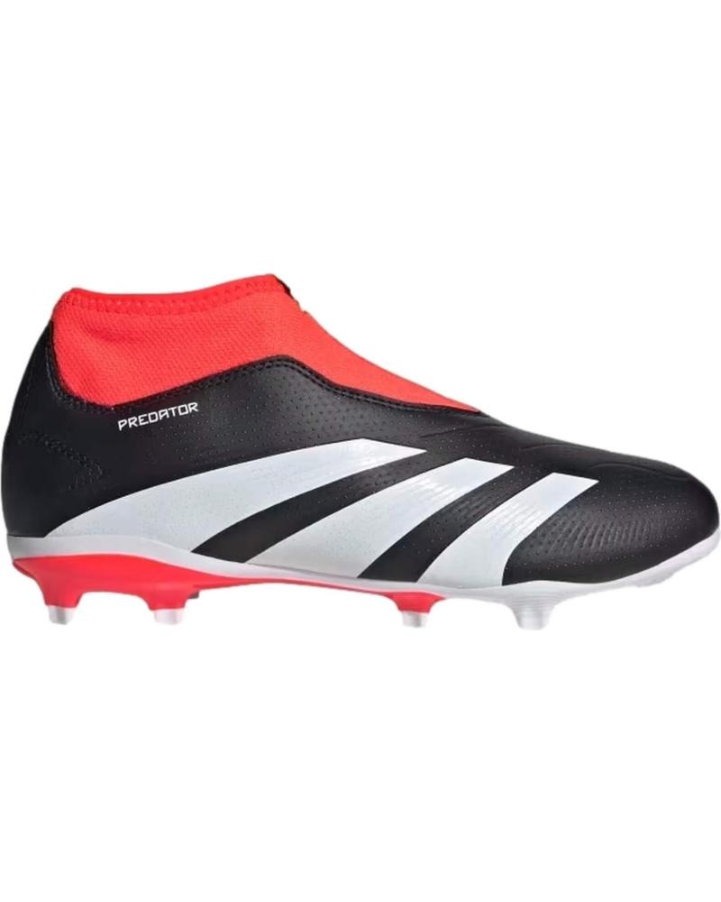CHUTEIRAS MULTITERRENO ADIDAS PREDATOR CLUB PARA CRIANÇA PRETO E VERMELHO NEGRO