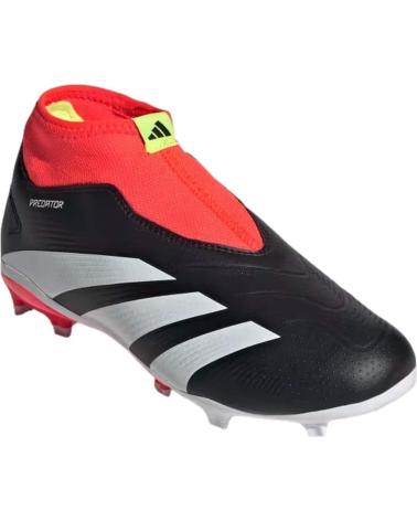 CHUTEIRAS MULTITERRENO ADIDAS PREDATOR CLUB PARA CRIANÇA PRETO E VERMELHO NEGRO
